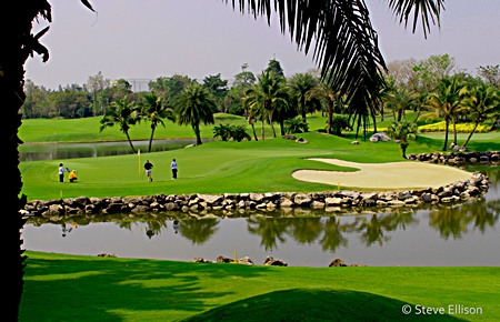 Beautiful Alpine Golf Club. 