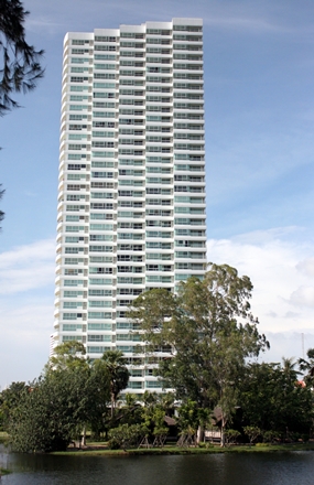 The 37-floor Ocean Portofino Condominium.