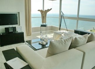 Luxurious accommodation in one of the Type A units.