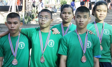 Participants in the 2012 Pattaya Marathon. 