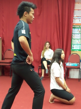 Got, Yulia and Pam enjoy the workshop. 