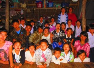 Needy children being looked after in Mae Sot.