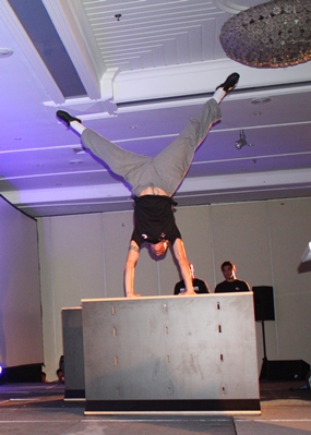 The sport of parkour was introduced by Stephane Vigroux.