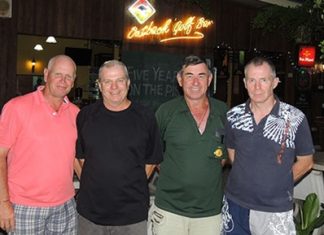 (Left-right) Paul Greenaway, Sel Wegner, Tim Knight & JinJo O’Neill.