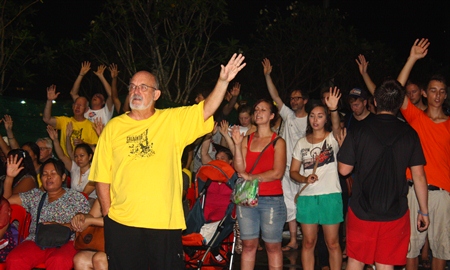 Christians from far and wide traveled to take part in Pattaya Praise 2012.