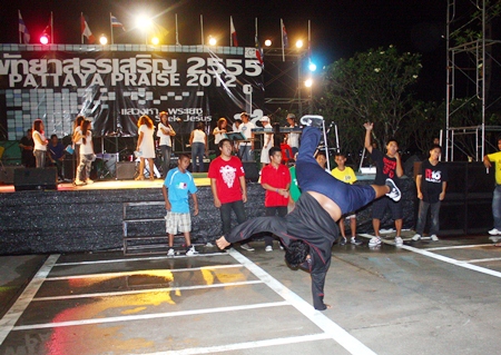 The children put on a talent show at Bali Hai pier.