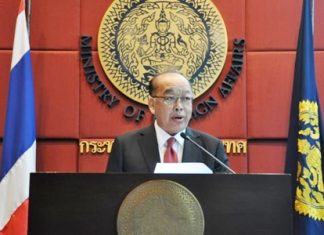 Foreign Minister Surapong Tovichakchaikul.
