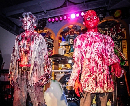 Staff at the Hard Rock certainly outdo themselves on Halloween.