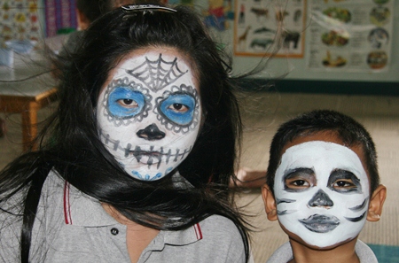 Unfortunately the younger children were terrified. 