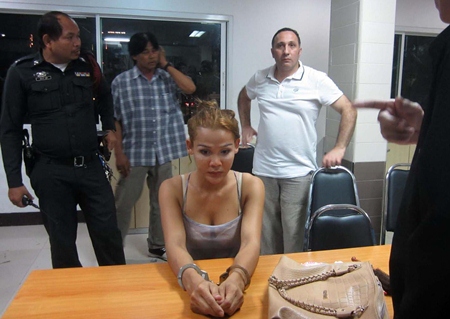 Cambodian ladyboy identified only as Wee has been charged with theft. 