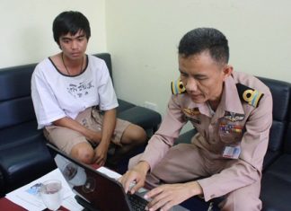 Seaman Wuthichai Suebsunthorn, willing to pay to get out of military service, fell for a common scam.
