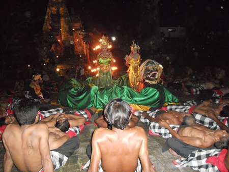 Bali’s mesmerizing Kecak dance, or “monkey dance” is a must-see. 