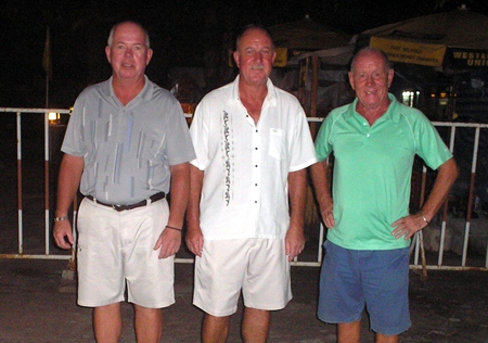 Chuck Anderson, Mike Lewis and Rod Howett - winners at Phoenix. 