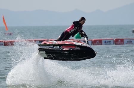 World class jet-ski action coming to Pattaya from Dec. 5-9 at Jomtien Beach. 