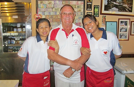 Double winner Derek Brook with two of ‘Bert’s finest’.