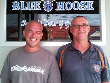 Wednesday’s top two – Matt Miller (right) with Arnold Van DeGraaf.