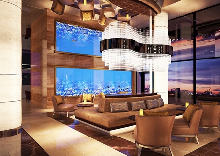 Centara Grand Resort & Spa Pattaya - Lobby - Reception Area.