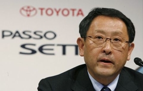 Akio Toyoda. 