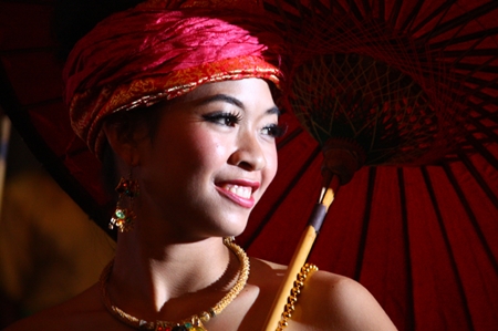 A smile as bright as the local fireworks.