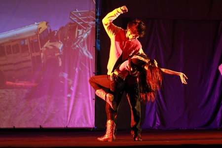 The GIS Footloose show included some great choreography. 