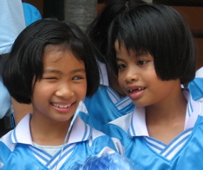 “We plan to stay the course with the School for the Blind and we hope you will join in too.” 