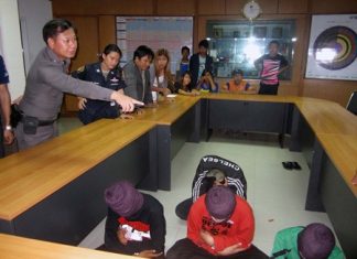 Police have captured 4 of the 5 youths, whilst the 5th is still on the lamb.