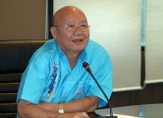 Deputy Mayor Wattana Chantanawaranon leads a preparation meeting for Children’s Day Jan. 12.