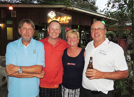 (From the left) Peter LeNoury, Peter Eriksen, Suzi Lawton and Jon Welch.