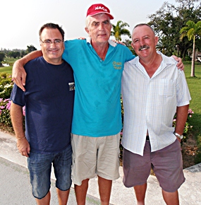 Andrew Ralph, Dick Braimbridge & Jim Bell. 