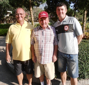 Sandy Leiper, Geri Crilly & Russell Goldsworthy. 