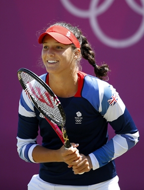 Laura Robson. 