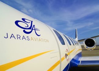 Jet setting with Jaras: The luxury private jet company offers chartered flights to destinations throughout Asia in seven seater Cessna 550 Citation Bravo jet aircraft.