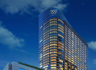 The new W Bangkok hotel.