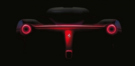 The only view you will get of this car. 