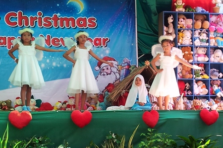 The Christmas season always starts with the Fountain of Life Children Center’s pageant.