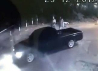 A security camera on Pratamnak Hill catches the crime in progress.