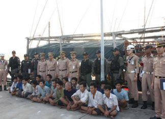 The Royal Thai Navy seized two Vietnamese fishing boats and crew for illegally fishing in the Gulf of Thailand.