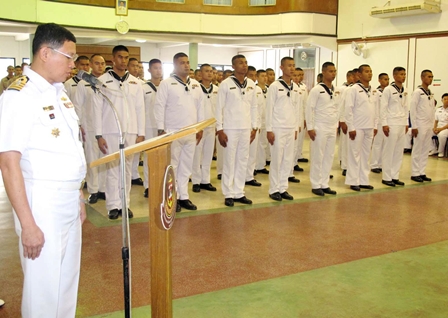 Conscripts prepare to learn valuable skills for use once their service to the kingdom is complete.