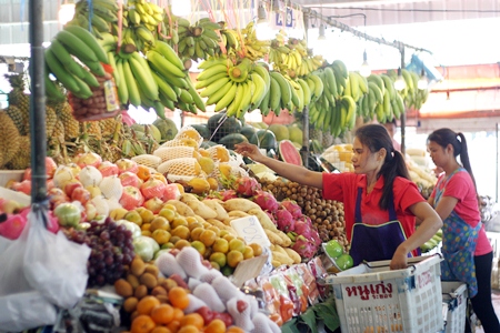 Sales for fruits and vegetables are still strong, despite prices having risen due to the large, busy season demand. 