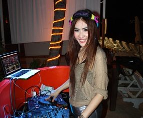 DJ Plugky spins the tunes at the Pullman Pattaya Hotel G.