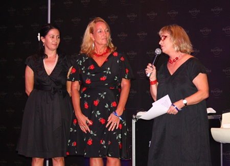 The Women with a Mission: (from left) Kylie Grimmer, Rosanne Diamente, and Bronwyn Carey.