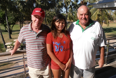 Brian Lawrence, Duangjai Tusagad & Mike Gosden.