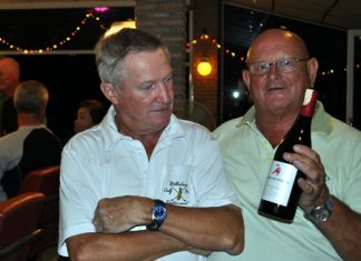 Locke in at Crystal Bay Bob Pearce and John Locke.