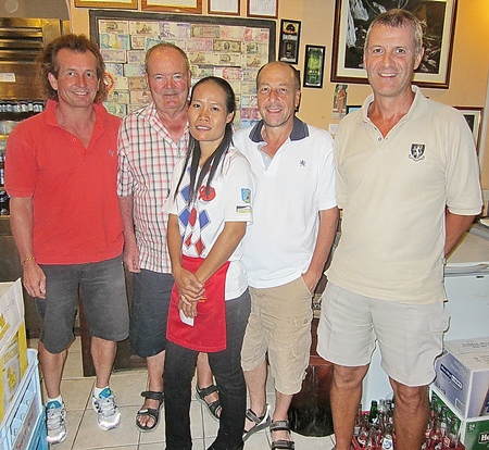 Tuesday’s top four with one of Bert’s finest.