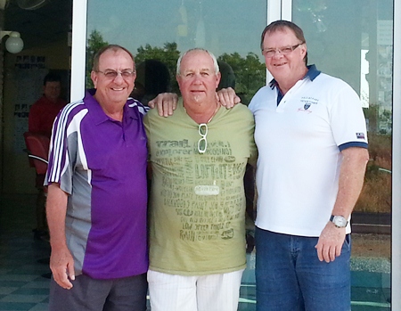 Phil Waite, Greig Ritchie and Chris Dodd – top three at Mountain Shadow.