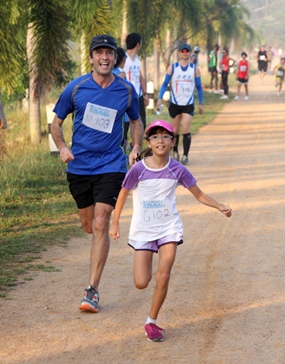 Fun for all the family at the Columbia Trail Masters. 