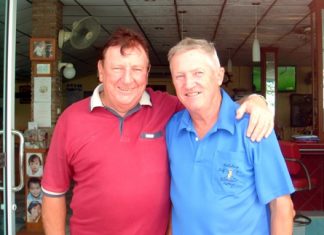 Brian Maddox (left) and Bob Pearce.