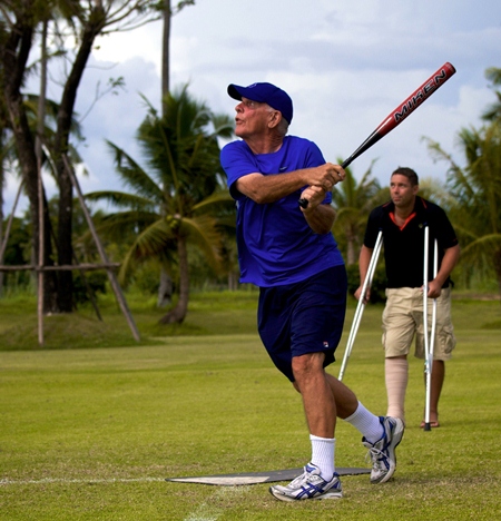 George ‘the Great’ hits it out of the park.