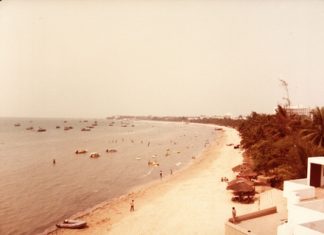 Pattaya Bay circa 1991.