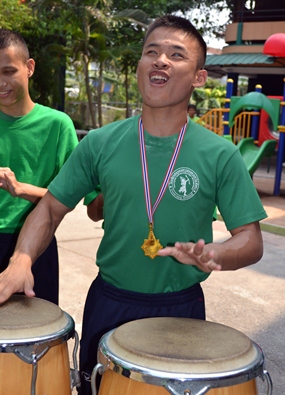 A leading member of the cheerleading squad.